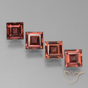 Shop natural 3.09ct ミディアムレッド パイロープガーネット gems, 四角形, from モザンビーグ at GemSelect. In stock, global shipping!
