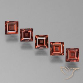 Shop natural 2.86ct ブリックレッド パイロープガーネット gems, 四角形, from モザンビーグ at GemSelect. In stock, global shipping!