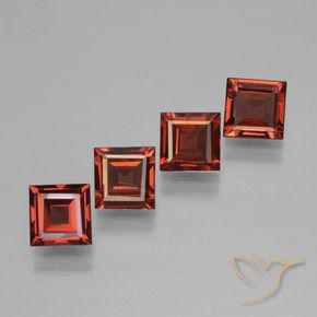 Shop natural 2.65ct ミディアムレッド パイロープガーネット gems, 四角形, from モザンビーグ at GemSelect. In stock, global shipping!