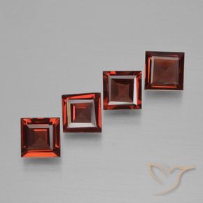 Shop natural 2.59ct ミディアムレッド パイロープガーネット gems, 四角形, from モザンビーグ at GemSelect. In stock, global shipping!