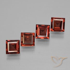 Shop natural 2.40ct ミディアムレッド パイロープガーネット gems, 四角形, from モザンビーグ at GemSelect. In stock, global shipping!