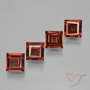 Shop natural 2.65ct ミディアムレッド パイロープガーネット gems, 四角形, from モザンビーグ at GemSelect. In stock, global shipping!