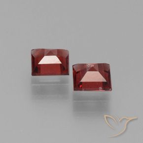 Shop natural 1.43ct ディープレッド パイロープガーネット gems, 四角形, from モザンビーグ at GemSelect. In stock, global shipping!