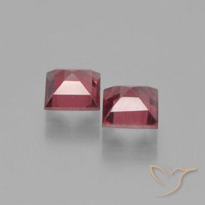 Shop natural 1.57ct ミディアムダークレッド パイロープガーネット gems, 四角形, from モザンビーグ at GemSelect. In stock, global shipping!
