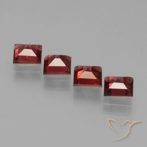 Shop natural 2.88ct 濃いレッドワイン パイロープガーネット gems, 四角形, from モザンビーグ at GemSelect. In stock, global shipping!
