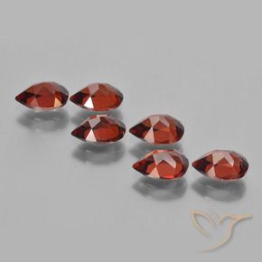 Shop natural 5.20ct ミディアムレッド パイロープガーネット gems, 洋梨の形, from モザンビーグ at GemSelect. In stock, global shipping!