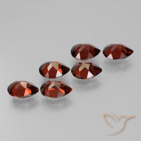 Shop natural 5.37ct ディープレッド パイロープガーネット gems, 洋梨の形, from モザンビーグ at GemSelect. In stock, global shipping!