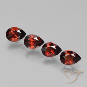Shop natural 3.62ct カラントレッド パイロープガーネット gems, 洋梨の形, from モザンビーグ at GemSelect. In stock, global shipping!