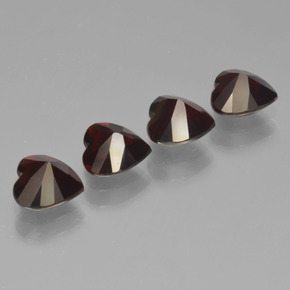 自然派の商品を探す 3.52ct 黒がかった赤 パイロープガーネット 宝石, ハート型, モザンビーグ からGemSelectで. 在庫あり、世界各国へ発送!