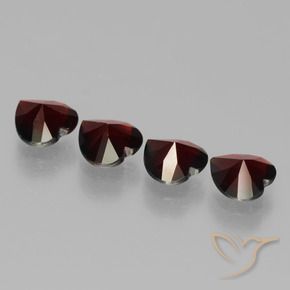 自然派の商品を探す 3.02ct ディープレッド パイロープガーネット 宝石, ハート型, モザンビーグ からGemSelectで. 在庫あり、世界各国へ発送!