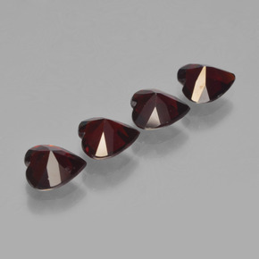 自然派の商品を探す 3.02ct 黒がかった赤 パイロープガーネット 宝石, ハート型, モザンビーグ からGemSelectで. 在庫あり、世界各国へ発送!