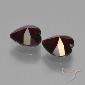 Shop natural 1.63ct 黒がかった赤 パイロープガーネット gems, 心臓, from モザンビーグ at GemSelect. In stock, global shipping!