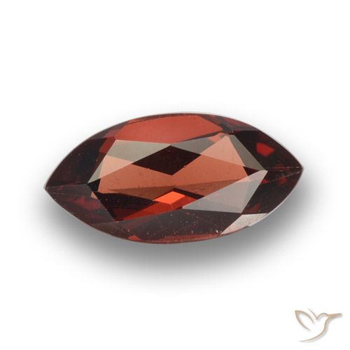 1.89ct 天然 メルローレッド パイロープガーネット, マーキーズ, VVS-VS