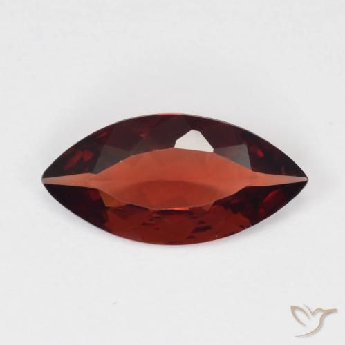 1.35ct 天然 サングリアレッド パイロープガーネット, マーキーズ, VVS