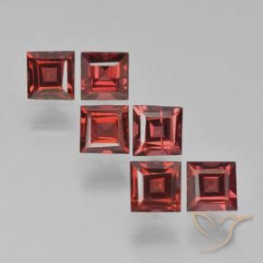 Shop natural 2.43ct 濃いスカーレットレッド パイロープガーネット gems, 四角形, from モザンビーグ at GemSelect. In stock, global shipping!