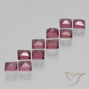 Shop natural 3.63ct ミディアムダークレッド パイロープガーネット gems, 四角形, from モザンビーグ at GemSelect. In stock, global shipping!