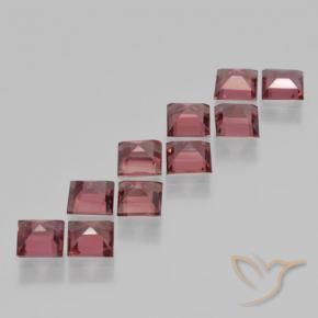 Shop natural 4.18ct ラズベリーレッド パイロープガーネット gems, 四角形, from モザンビーグ at GemSelect. In stock, global shipping!