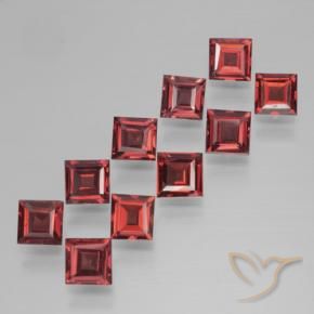 Shop natural 3.98ct ディープレッド パイロープガーネット gems, 四角形, from モザンビーグ at GemSelect. In stock, global shipping!
