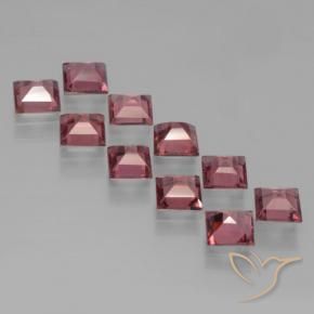 Shop natural 3.88ct ミディアムダークレッド パイロープガーネット gems, 四角形, from モザンビーグ at GemSelect. In stock, global shipping!
