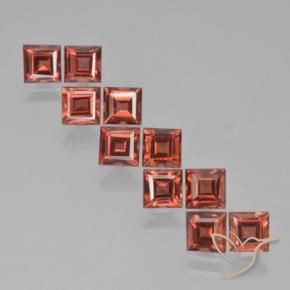 Shop natural 4.71ct ブリックレッド パイロープガーネット gems, 四角形, from モザンビーグ at GemSelect. In stock, global shipping!
