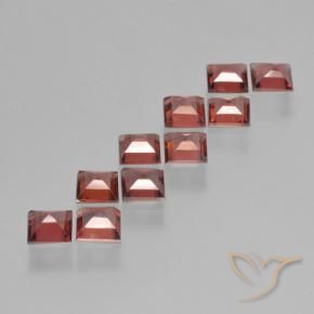 Shop natural 4.28ct ミディアムレッド パイロープガーネット gems, 四角形, from モザンビーグ at GemSelect. In stock, global shipping!