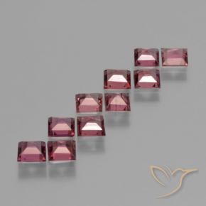 Shop natural 3.41ct メルローレッド パイロープガーネット gems, 四角形, from モザンビーグ at GemSelect. In stock, global shipping!