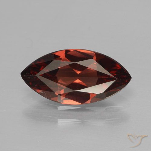 1.80ct 天然 ダークレッド パイロープガーネット, マーキーズ, VVS-VS