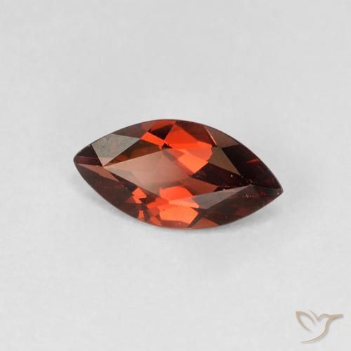 1.17ct 天然 ディープレッド パイロープガーネット, マーキーズ, VVS-VS