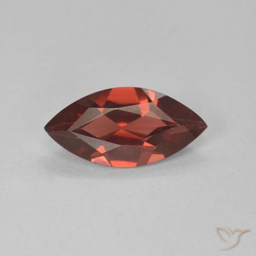 1.07ct 天然 ディープレッド パイロープガーネット, マーキーズ, VVS-VS