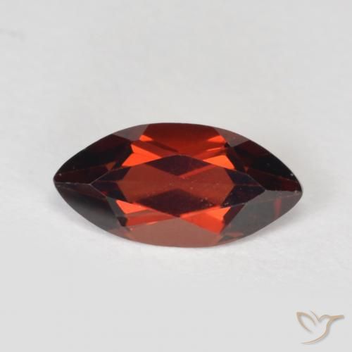 1.21ct 天然 ダークレッド パイロープガーネット, マーキーズ, VVS-VS