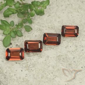 Shop natural 2.06ct ミディアムレッド パイロープガーネット gems, 八角形 / エメラルドカット, from モザンビーグ at GemSelect. In stock, global shipping!