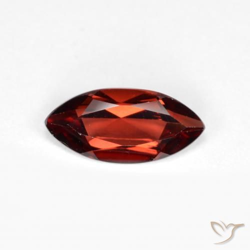 1.09ct 天然 メルローレッド パイロープガーネット, マーキーズ, VVS-VS