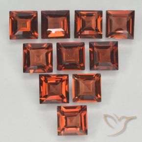 Shop natural 3.84ct ミディアムレッド パイロープガーネット gems, 四角形, from モザンビーグ at GemSelect. In stock, global shipping!