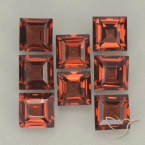 Shop natural 3.52ct スカーレットレッド パイロープガーネット gems, 四角形, from モザンビーグ at GemSelect. In stock, global shipping!