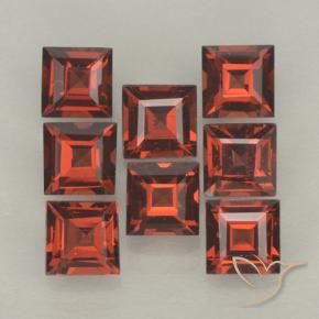 Shop natural 3.67ct スカーレットレッド パイロープガーネット gems, 四角形, from モザンビーグ at GemSelect. In stock, global shipping!