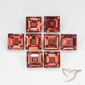 Shop natural 3.42ct ブリックレッド パイロープガーネット gems, 四角形, from モザンビーグ at GemSelect. In stock, global shipping!