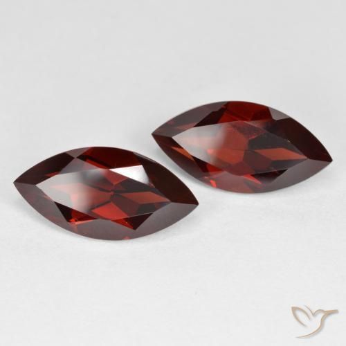 Shop natural 4.45ct ダークレッド パイロープガーネット gems, マーキーズ, from モザンビーグ at GemSelect. In stock, global shipping!