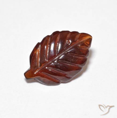 2.28ct 天然 赤みがかったオレンジ パイロープガーネット, ファンシー, 半透明