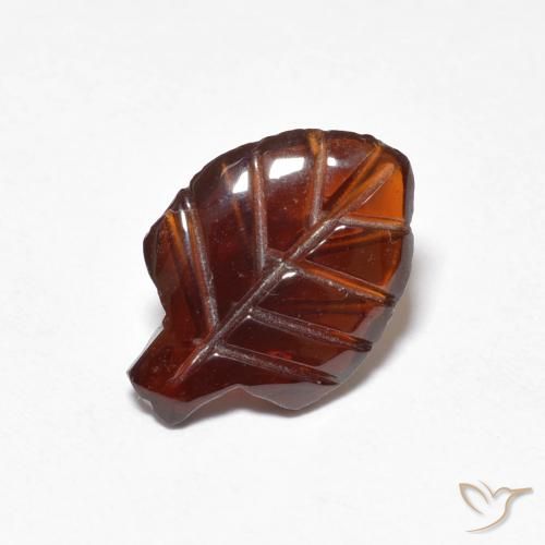 1.96ct 天然 ダークオレンジ パイロープガーネット, ファンシー, 半透明