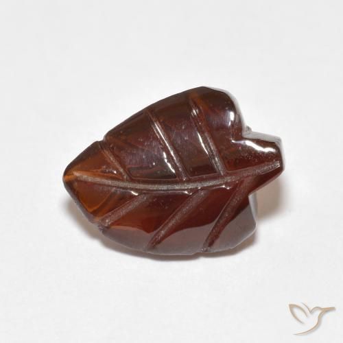 3.61ct 天然 赤みがかったオレンジ パイロープガーネット, ファンシー, 半透明