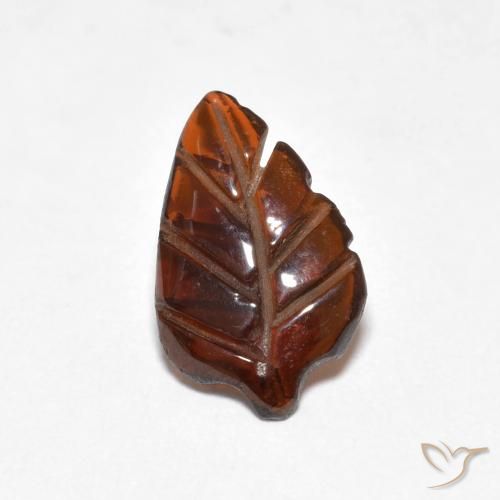 1.70ct 天然 ディープオレンジ パイロープガーネット, ファンシー, 半透明