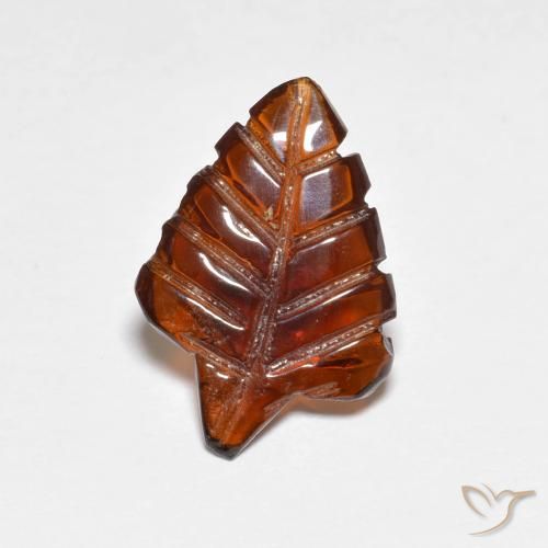 2.82ct 天然 ダークオレンジ パイロープガーネット, ファンシー, 半透明
