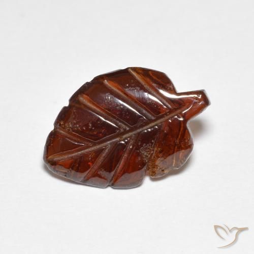 2.89ct 天然 赤みがかったオレンジ パイロープガーネット, ファンシー, 半透明