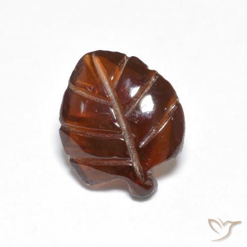 2.17ct 天然 ダークオレンジ パイロープガーネット, ファンシー, 半透明
