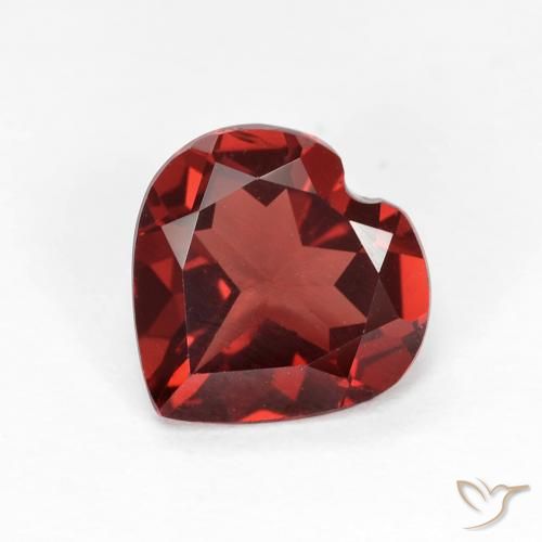 1.78ct 天然 カラントレッド パイロープガーネット, 心臓, VVS