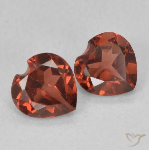 Shop natural 1.12ct ローズレッド パイロープガーネット gems, 心臓, from アメリカ at GemSelect. In stock, global shipping!