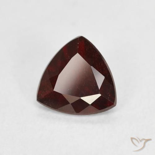 0.91ct 天然 サングリアレッド パイロープガーネット, トリリオン, VS