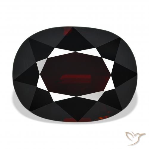 34.78ct 天然 ダークレッド パイロープガーネット, 楕円形, VVS