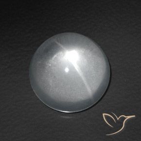 8.30ct 天然 クリアホワイト クォーツ キャッツアイ, ラウンド, 透明