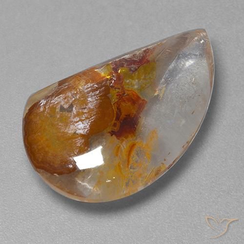 16.81ct 天然 マルチカラー 白鉄鉱のクォーツ, ファンシー, 透明